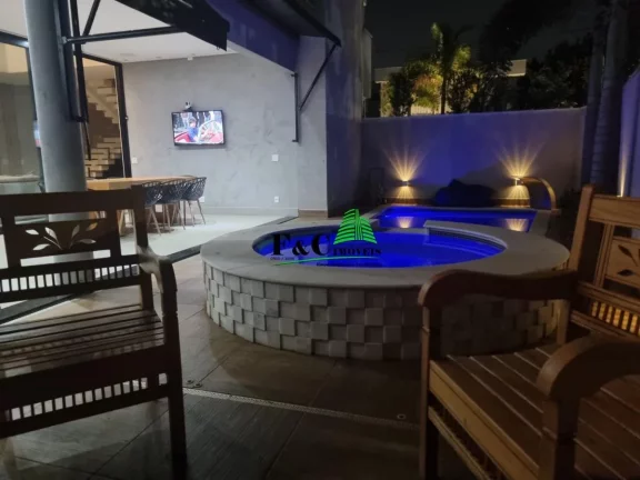 Imagem Casa em Condomínio para Venda em Paulínia, Parque Brasil 500, 4 dormitórios, 4 suítes, 2 banheiros, 2 vagas