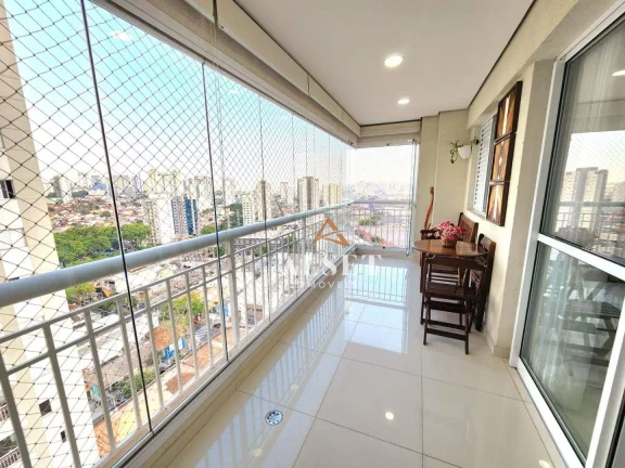 Imagem Apartamento com 3 dormitórios e varanda na Moóca