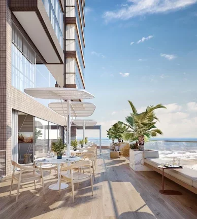 Imagem Apartamento na Planta para Venda em Praia Grande, Guilhermina, 3 dormitórios, 3 suítes, 4 banheiros, 3 vagas