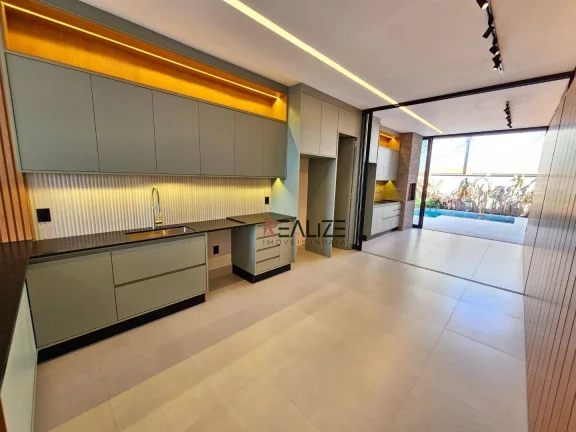 Imagem Casa moderna com 3 suítes à venda, 212 m² por R$ 2.400.000 - Condomínio Alto Padrão - Indaiatuba/SP