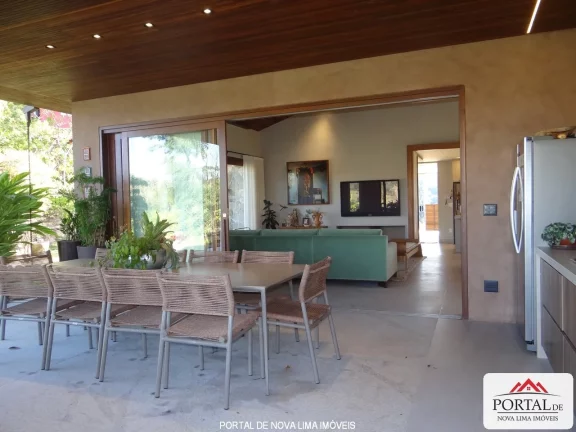 Imagem Casa de 4 quartos, alto luxo para locação, apenas 1 pavimento, você e sua família que tem bom gosto vão adorar!