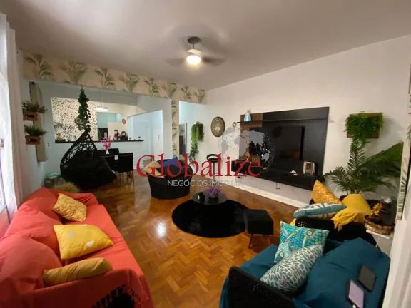 Imagem Apartamento de frente a praia com varanda no José Menino em Santos R$ 800.000,00