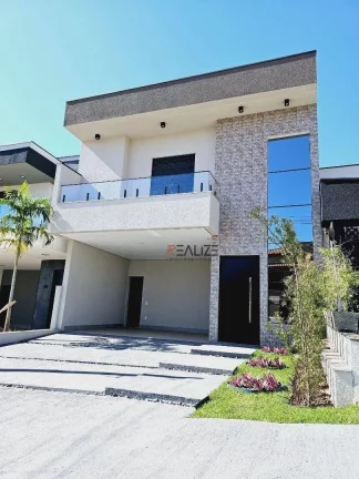 Imagem Casa/Sobrado com 3 suítes e escritório à venda, 202 m² por R$ 1.590.000 - Condomínio Fechado - Indaiatuba/SP