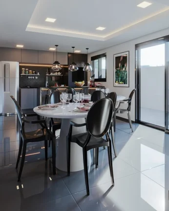 Imagem APARTAMENTO com 3 dormitórios à venda com 88.15m² por R$ 555.498,79 no bairro Centro - PINHAIS / PR