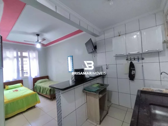Imagem Apartamento com 1 dormitório à venda, 31 m² por R$ 300.000,00 - Pitangueiras - Guarujá/SP