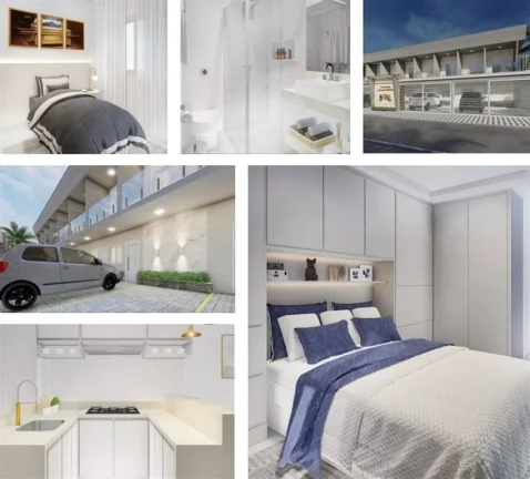 Imagem CASA COM 88 m² - MIRIM - PRAIA GRANDE SP