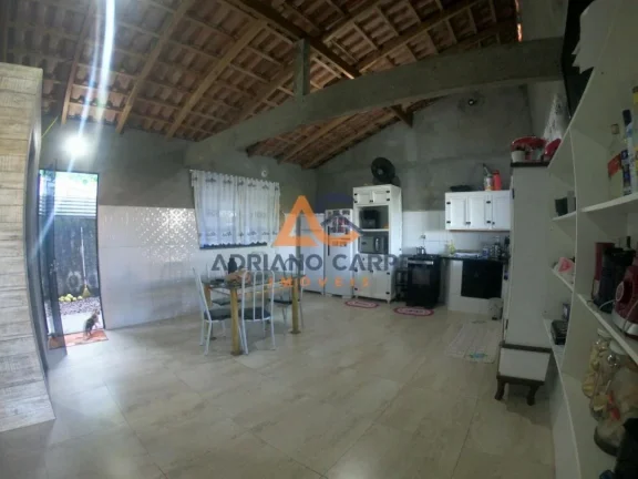 Imagem Adriano Carpes Imóveis vende - Casa com dois dormitórios, sendo uma suíte, com piscina no Bairro Nossa Senhora de Fatima em Penha -SC