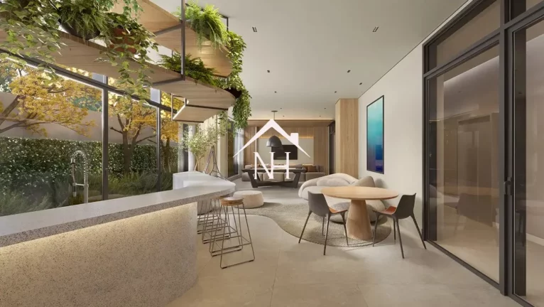 Imagem Studio no Brooklin de 22m com dormitório e terraço técnico, Espaço delivery, Coworking Salão de festas, Salão de jogos, Fitness, Lavanderia
