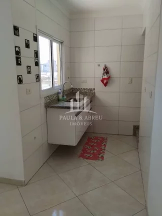 Imagem Vendo Cobertura, SÓ 270 Mil, 91m², 2 Dormitórios, Baixo Condomínio R$70,00, 1 Vaga na Vila Amábile Pezzolo, Santo André