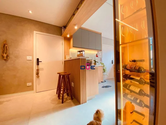 Imagem Apartamento com 2 dormitórios à venda, 98 m² por R$ 1.380.000 - Aparecida - Santos/SP