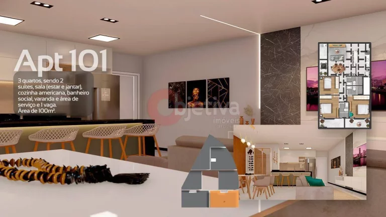 Imagem Apartamentos 1, 2 e 3 quartos - Centro - São Pedro da Aldeia/RJ