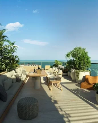 Imagem Apartamento à venda, 96 m² por R$ 1.234.049,77 - Loteamento Nazareth - Cabedelo/PB
