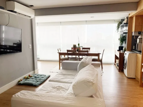 Imagem Apartamento 68M², 2Q, 1 Suíte, 2 Banheiros, 2 Vagas, Varanda Gourmet, Teto rebaixado em Gesso, Academia, Churrasqueira, Piscina Adulto e Infantil.