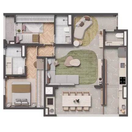 Imagem APARTAMENTO RESIDENCIAL em São Paulo - SP, Vila Palmeiras