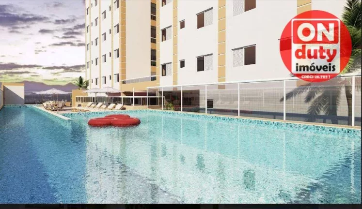 Imagem Residencial Benedito Calixto Apartamento novo com 2 dormitórios à venda, 43 m² a partir R$ 324.000 - Parque São Vicente - São Vicente/SP