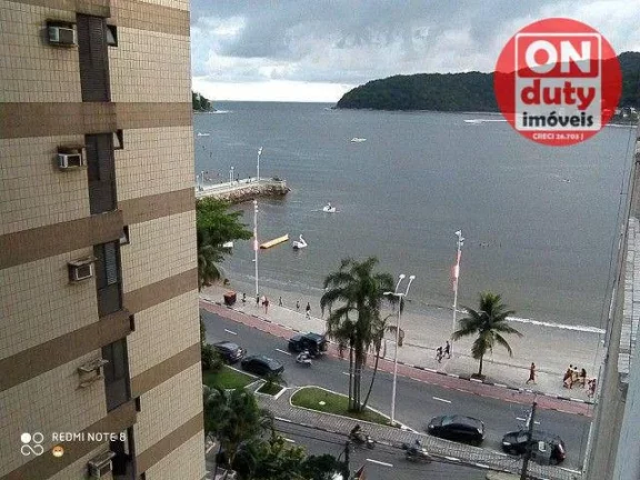 Imagem Apartamento com 1 dormitório à venda, 50 m² por R$ 245.000,00 - Itararé - São Vicente/SP