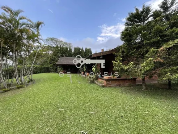 Imagem Casa na Fazendinha: Terreno 7.390m² = piscina,gourmet,tênis,sauna,hóspedes!