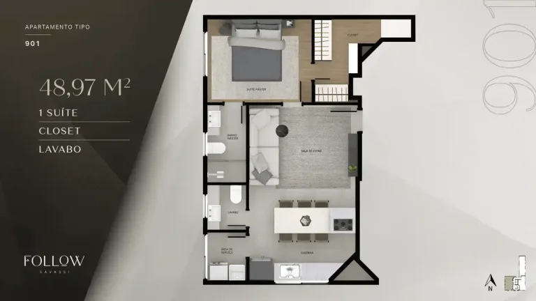 Imagem Follow Savassi Residence - Follow Savassi Residence