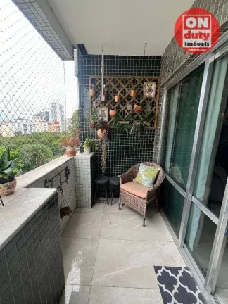 Imagem Apartamento à venda, 134 m² por R$ 995.000,00 - José Menino - Santos/SP