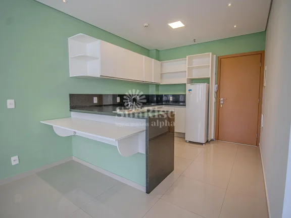 Imagem Apartamento semi-mobiliado para alugar em Alphaville com 1 quartos e 1 vagas 45 m² por R$ Link Studios - Santana de Parnaíba/SP