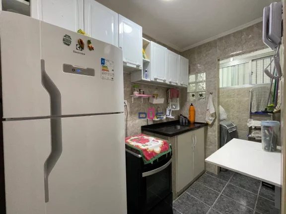 Imagem Apartamento com 1 dormitório à venda, 47 m² por R$ 414.000,00 - Aparecida - Santos/SP