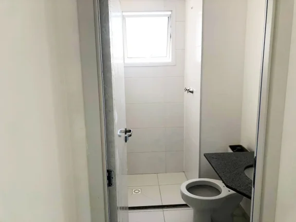 Imagem Apartamento 59M², 2Q, 1 Suíte, 2 Banheiros, 1 Vaga, Varanda, Academia, Churrasqueira, Piscina Adulto e Infantil, Salão de Festas e Jogos, Playground.