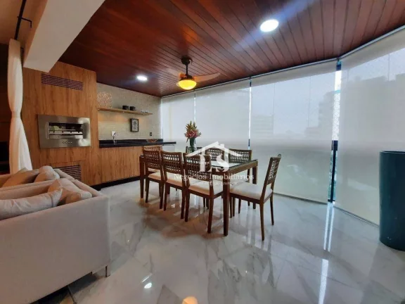 Imagem Apartamento à venda, com 5 Dormitórios 3 Suítes, 176 m² quadra de Tênis, em Riviera de São Lourenço - Bertioga SP