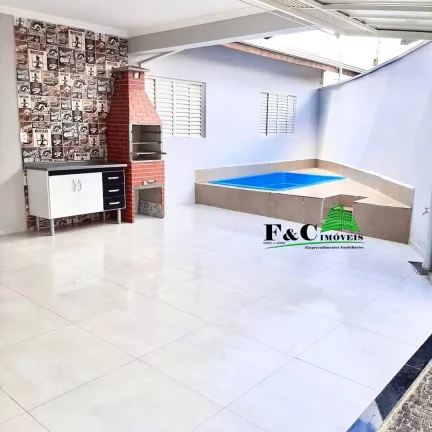 Imagem Casa / Sobrado para Venda em Araras, Jardim Residencial Alvorada, 3 dormitórios, 2 banheiros, 2 vagas