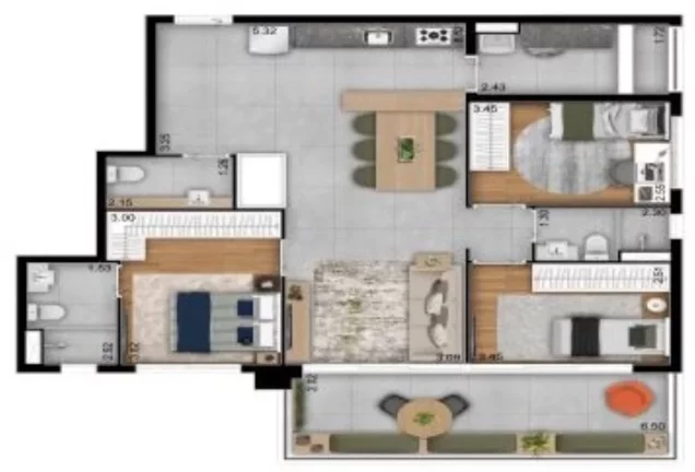 Imagem APARTAMENTO RESIDENCIAL em São Paulo - SP, Saúde