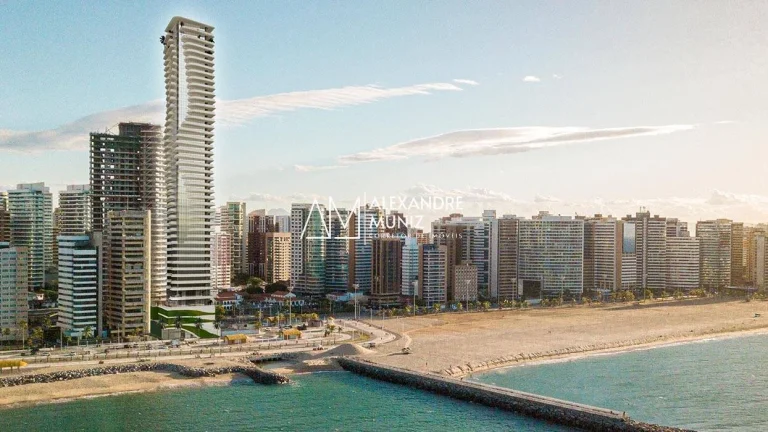Imagem Wave Beira Mar, Apartamentos de luxo à venda, Beira-mar de Fortaleza-CE.