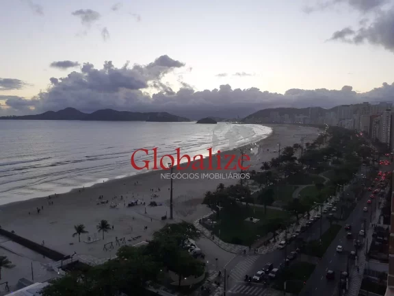 Imagem Apartamento à venda com 130m², 2 quartos, 1suíte, vista mar por R$1.298.000,00 no Boqueirão em Santos