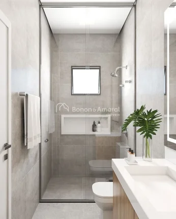 Imagem Casa térrea nova à venda com 3 quartos sendo 3 suítes, todas com armários planejados, ar condici...