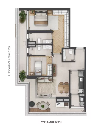 Imagem Apartamento em Pinheiros - São Paulo SP