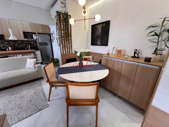 Imagem Apartamento Studio com 1 Vaga Demarcada + Depósito em Prédio com Lazer Completo no Bairro do Campo Grande em Santos por R$ 690 mil