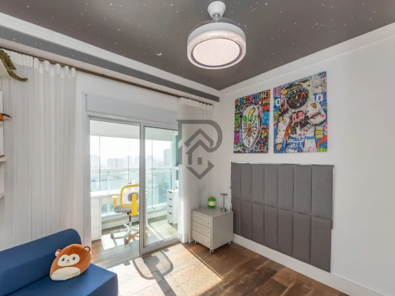 Imagem Apartamento brooklin novo Alto Padrão andar alto vista livre reformado