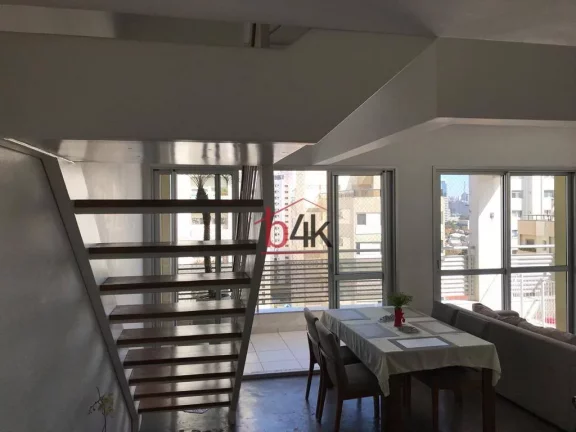 Imagem Apartamento duplex no Brooklin Novo com 2 quartos.