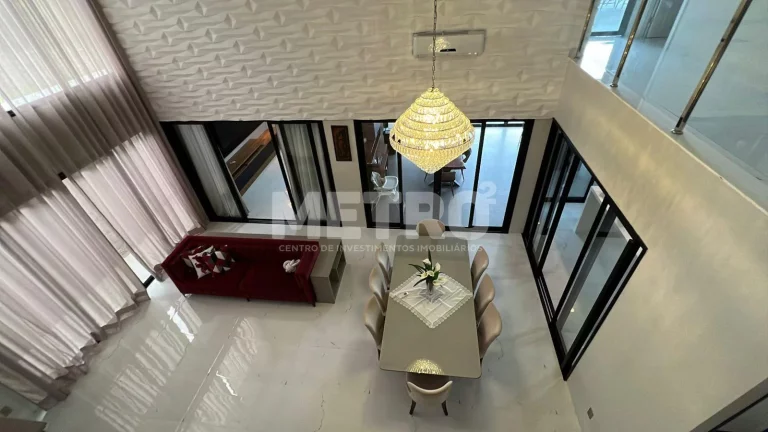 Venda, Condomínio Eco Spa, 5 quartos, todos suítes, Sala para dois ambientes