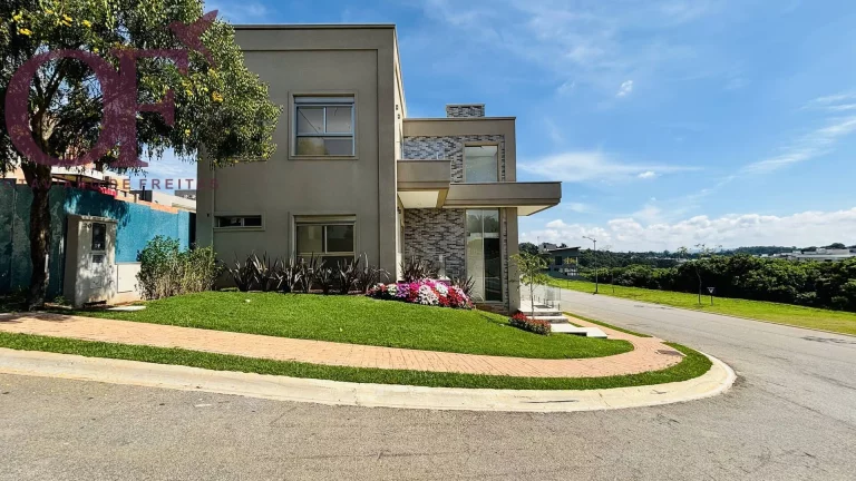 Imagem Lindíssima casa com piscina e 447m² - 4 Suítes - Brisas Jundiaí - Jundiaí