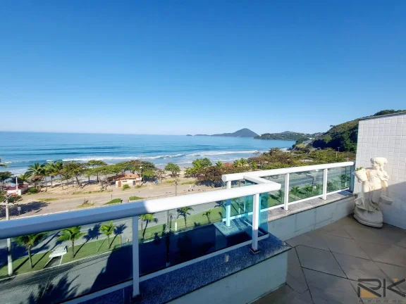 Imagem Apartamento cobertura duplex frente mar com 4 dormitórios, 310 m²