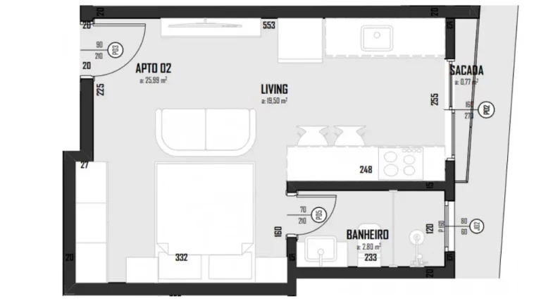 Imagem Rock Studios - Apartamento à venda no bairro Perequê - Porto Belo/SC
