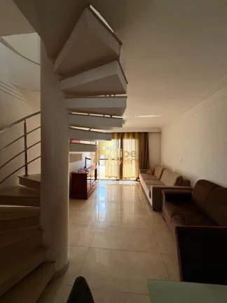 Imagem BELÍSSIMA COBERTURA DUPLEX COM 06 QUARTOS, SENDO 05 SUÍTES, MOBILIADA, COM PISCINA PRIVATIVA, À VENDA NA PRAIA DO MORRO, EM GUARAPARI/ES!