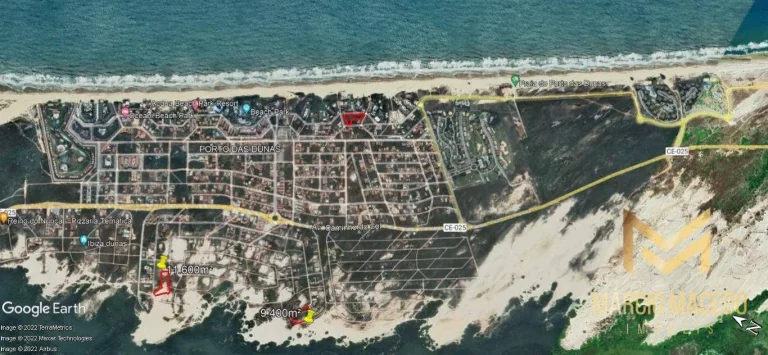 Imagem Terreno à venda, 7109 m² por R$ 6.300.000,00 - Porto das Dunas - Aquiraz/CE