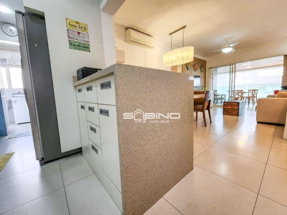 Imagem Apartamento Pé na Areia à Venda com 3 dormitórios sendo 2 suítes 128m² - Riviera de São Lourenço - Bertioga SP