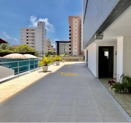 Imagem Cobertura com vista para o mar da praia de Manaíra - CO0063