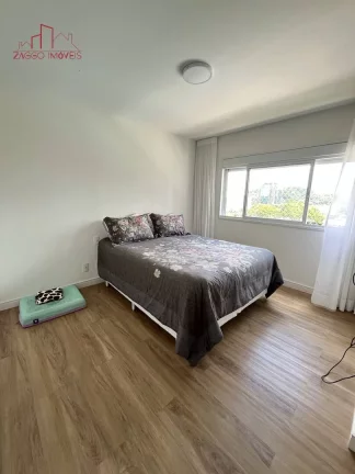 Imagem Apartamento 92 m² Mobiliado- 2 Vagas - Condomínio PANAMERICA - Santo Amaro