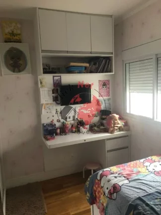 Imagem Lindo apartamento todo mobiliado à venda, em andar alto, no Centro, São Bernardo do Campo, com 3 suítes, 3 vagas, 155m².
