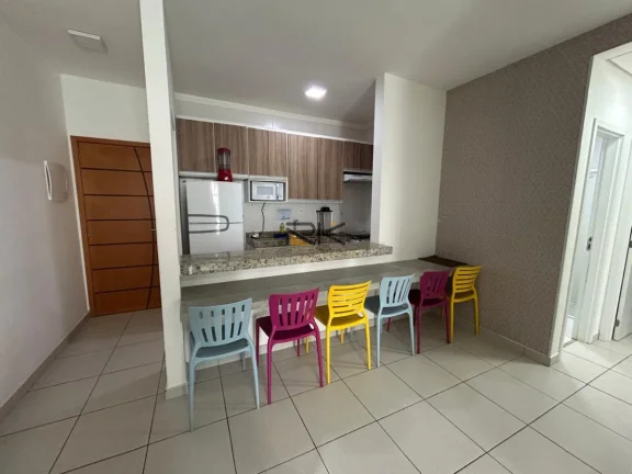 Imagem APARTAMENTO PRAIA GRANDE com 2 dormitórios sendo 1 suíte,1 vaga de garagem,varanda gourmet com churrasqueira,sala 2 ambientes