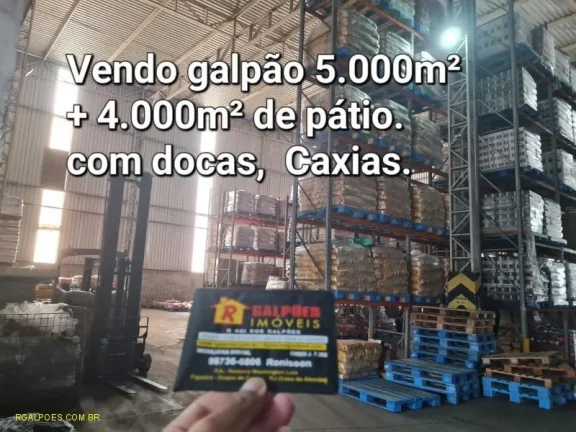Imagem Galpão para Venda em DUQUE DE CAXIAS, Figueira, 2 banheiros