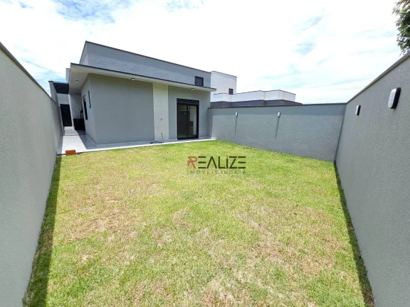 Imagem Casa com quintal fundo área verde e 3 dormitórios à venda, 152 m² por R$ 1.300.000 - Condomínio Fechado - Indaiatuba/SP