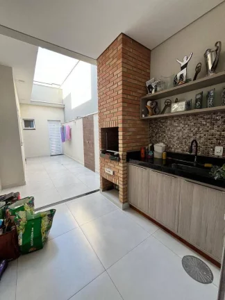 Imagem Casa térrea moderna com 3 dormitórios à venda, 105 m² por R$ 850.000 - Condomínio Jardins do Império - Indaiatuba/SP